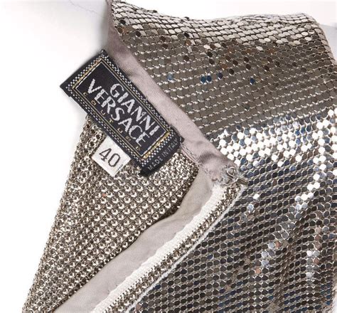 versace chainmail fabric|Versace Chainmail .